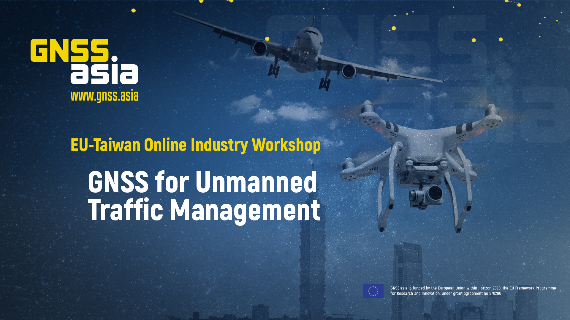 Flashback to the EU-Taiwan Online Workshop on GNSS for Unmanned Traffic Management