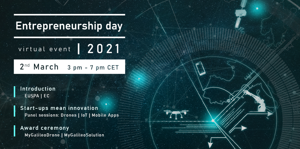 Entrepreneurship Day – Galileo-based start-ups, innovators, and investors to present on 2 March